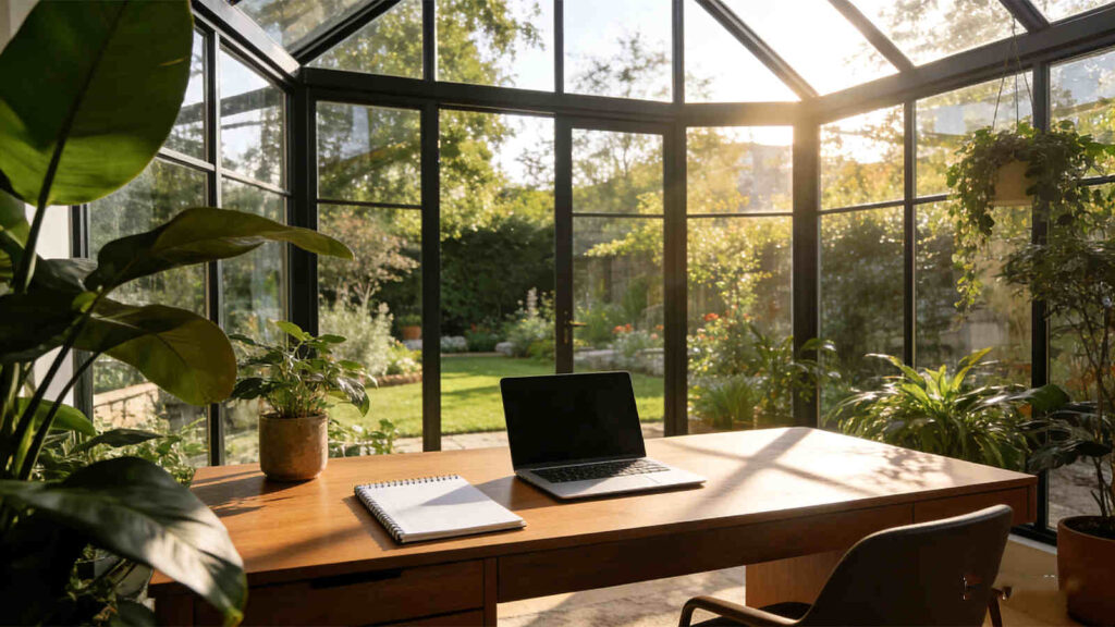 Five Advantages Of Sunroom As A Family Office Space